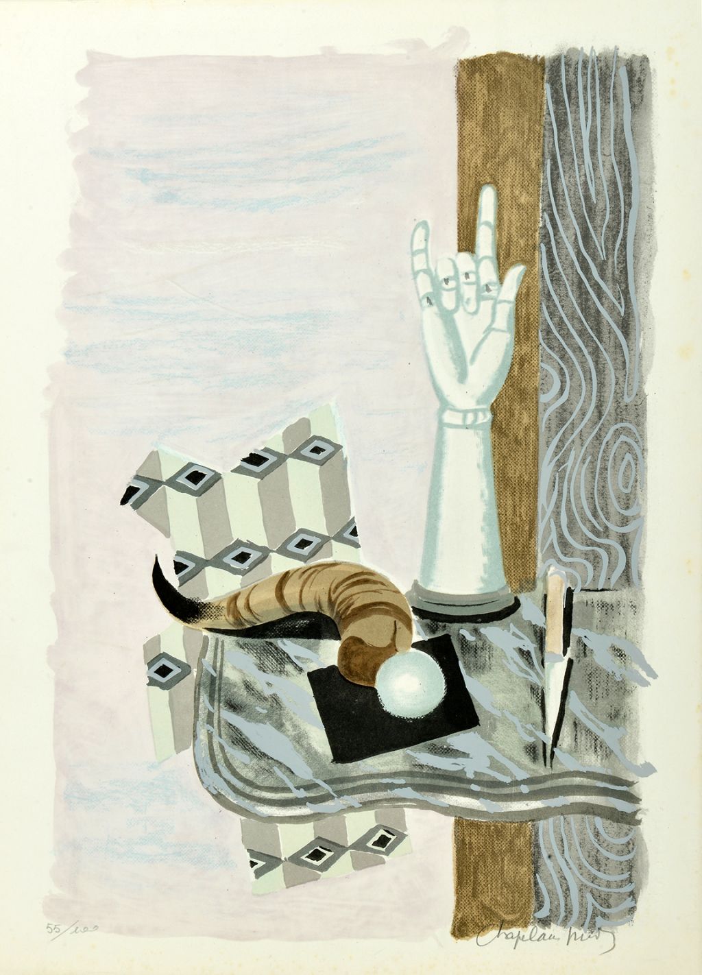 chaplaine-midi-litografia